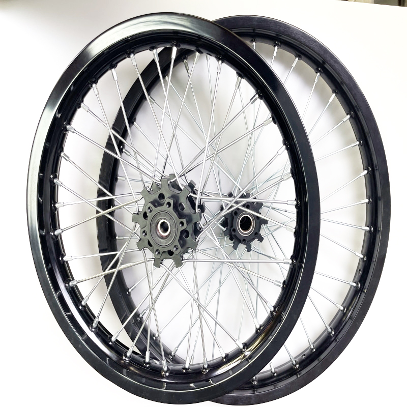 虬龍輕蜂輪組總成 19x1.6-16x1.85鋁合金7116圈 電動(dòng)自行車輪組